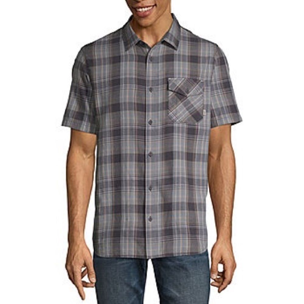 ✨HP☑️Vans Mens Plaid Button-Down Shirt✨